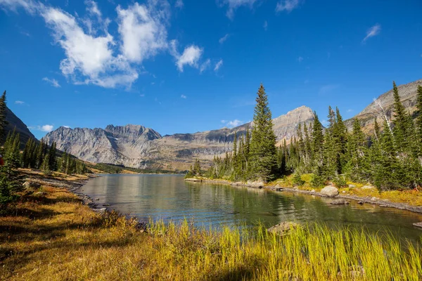 Piccole Cime Rocciose Del Parco Nazionale Del Ghiacciaio Montana Usa — Foto Stock