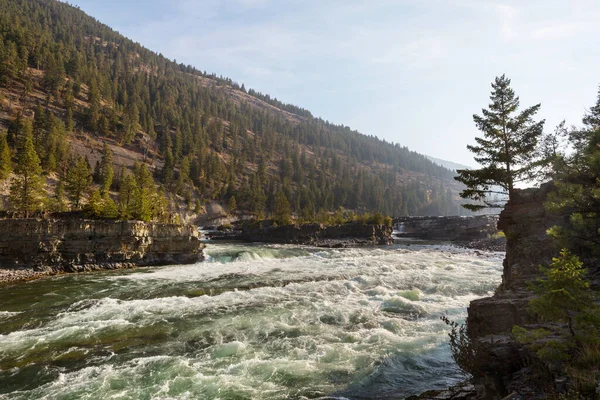 Река Кутеней Скалистых Горах Монтана Сша — стоковое фото