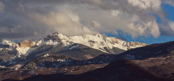 Colorado Abd Soğuk Sonbahar Sonları Sonbahar Sezonu — Stok fotoğraf