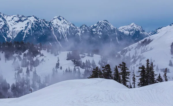 Piękny Szczyt Góry North Cascade Range Waszyngton Usa — Zdjęcie stockowe
