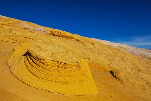 Yellow Sandstone Formations Utah Usa Beautiful Unusual Landscapes — Stock Photo, Image