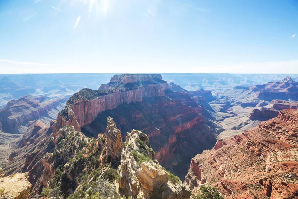 Malerische Landschaften Des Grand Canyon Arizona Usa Schöner Natürlicher Hintergrund — Stockfoto
