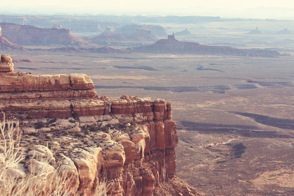 Paesaggi Americani Prateria Scogliere Utah Stati Uniti America — Foto Stock