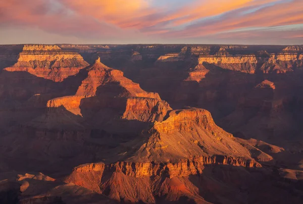 Malerische Landschaften Des Grand Canyon Arizona Usa Schöner Natürlicher Hintergrund — Stockfoto