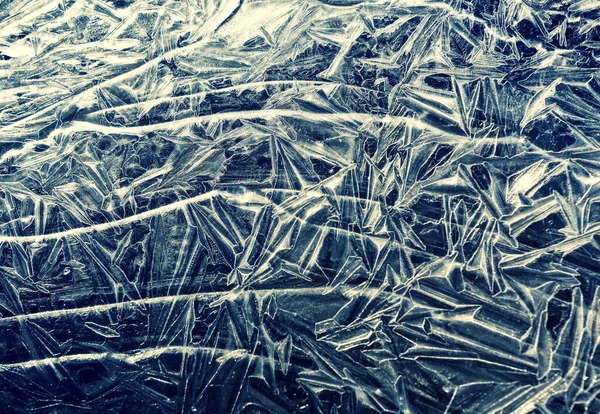 Ice Texture Winter Background — ストック写真