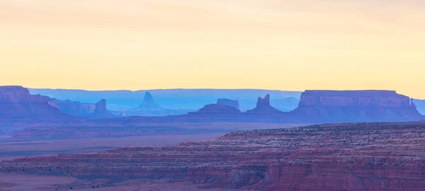 Monument Valley Paisajes Amanecer Utah —  Fotos de Stock