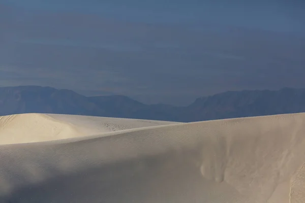 Szokatlan Természeti Tájak White Sands Dunes Ban Mexikóban Usa — Stock Fotó