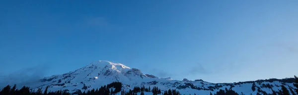 Parque Nacional Mount Rainier Nascer Sol Eua Washington — Fotografia de Stock