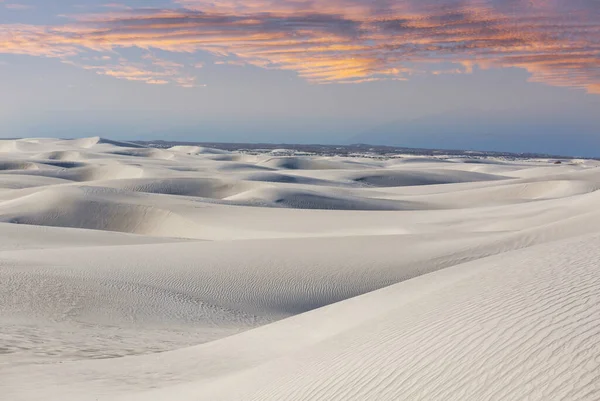 Unusual Natural Landscapes White Sands Dunes New Mexico Usa — Stock Photo, Image