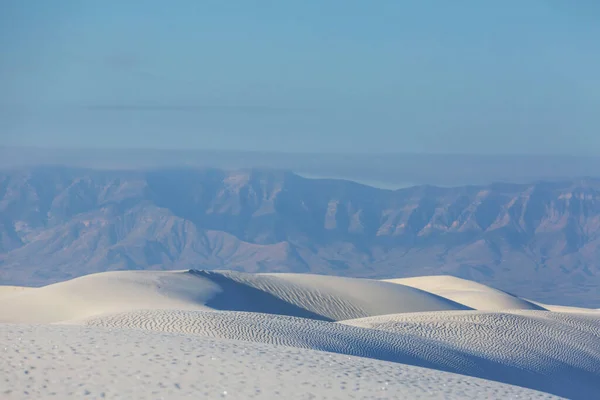 New Mexico Abd Deki White Sands Kumulları Ndaki Alışılmadık Doğal — Stok fotoğraf