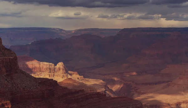 Picturesque Landskap Grand Canyon Arizona Usa Vakker Naturlig Bakgrunn Soloppganger – stockfoto