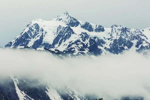 Vackra Peak Mount Shuksan Washington Usa — Stockfoto