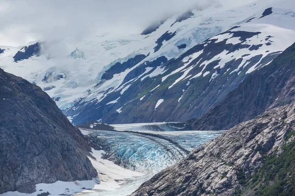 Laxglaciär Stewart Kanada — Stockfoto