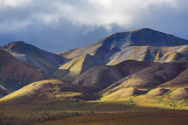 Beautiful High Mountains Alaska United States Amazing Natural Background — ストック写真