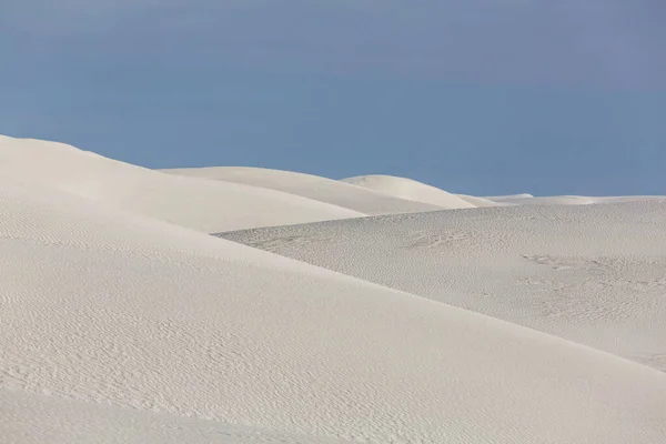 Peisaje Naturale Neobișnuite White Sands Dunes Din New Mexico Sua — Fotografie, imagine de stoc