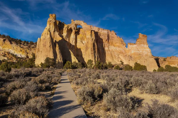 Beautiful Grosvenor Arch Utah Usa — Stock Photo, Image