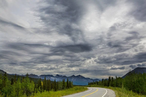 Autopista Alaska Estados Unidos —  Fotos de Stock