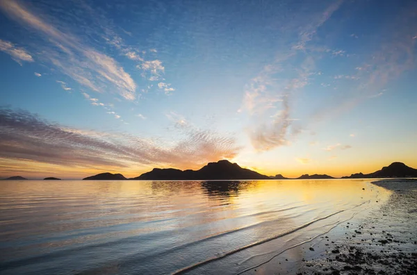 Amazing Coastline Sunrise Mexico — Foto de Stock