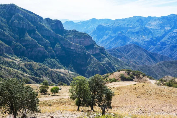Beautiful High Mountains Barrancas Del Cobro Mexico — Stok fotoğraf