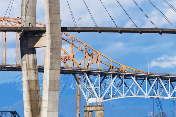 Мосты Ванкувера Канада — стоковое фото