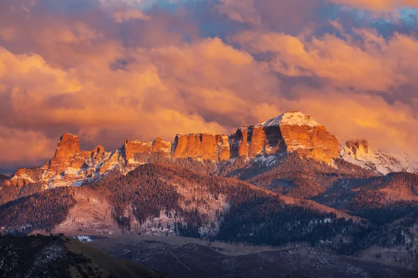 Paesaggio Montano Colorado Montagne Rocciose Colorado Stati Uniti — Foto Stock