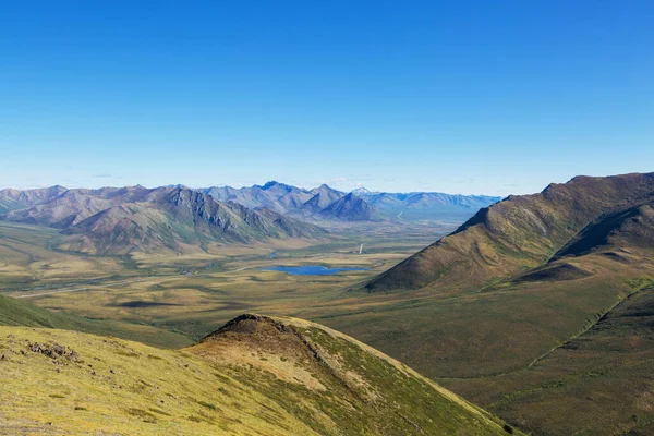 Tundra Landschaften Über Dem Polarkreis — Stockfoto