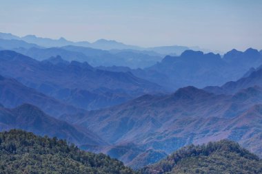 Beautiful high mountains Barrancas del Cobro in Mexico