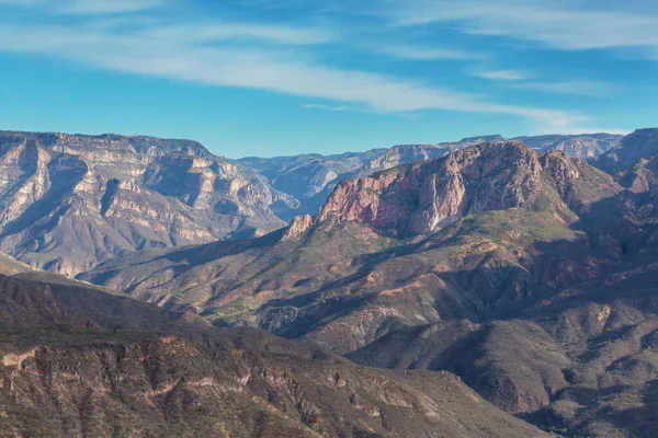 Beautiful High Mountains Barrancas Del Cobro Mexico — Stockfoto