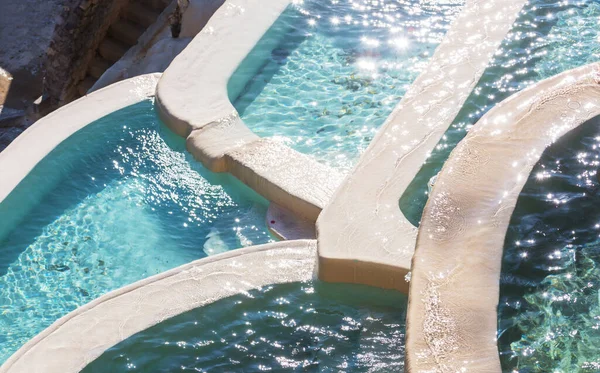 メキシコの珍しい熱プール Tolantongo — ストック写真