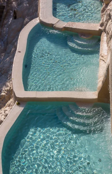 墨西哥托兰通戈不同寻常的热水池 — 图库照片