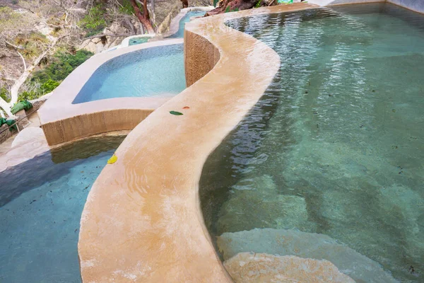 Neobvyklé Termální Bazény Tolantongo Mexiku — Stock fotografie
