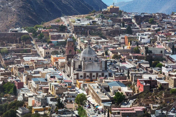 Kolóniai Építészet Kis Mexikói Városban — Stock Fotó