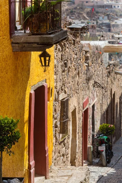 Colonial Architecture Small Mexican City — Stock Photo, Image