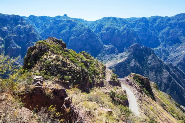 Beautiful High Mountains Barrancas Del Cobro Mexico — Stock Photo, Image