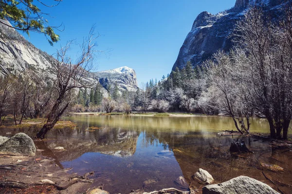 Krásné Yosemitské Krajiny Jarním Období — Stock fotografie