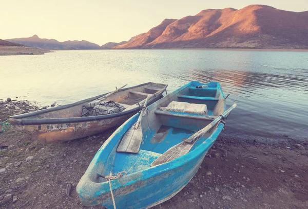 Рыбацкие Лодки Мексике — стоковое фото