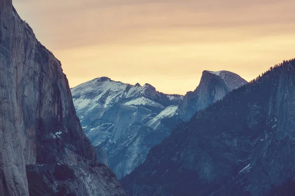 Krásné Krajiny Yosemitského Národního Parku Kalifornie — Stock fotografie