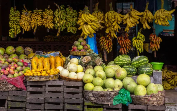 Mercado Frutas Calle —  Fotos de Stock