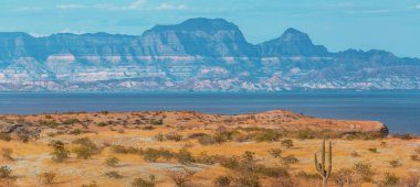 Beautuful landscapes in  Baja California, Mexico. Travel background