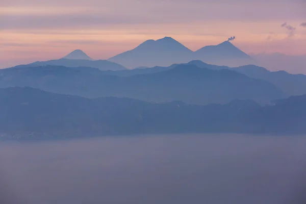 Beaux Paysages Volcaniques Guatemala Amérique Centrale — Photo