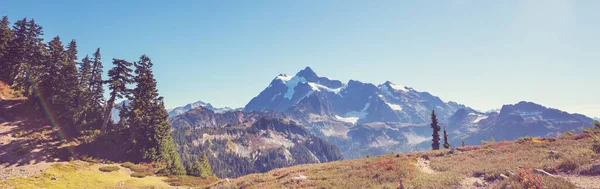 Nádherná Hora Šshuksan Washingtonu Usa — Stock fotografie