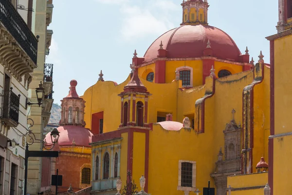 Όμορφη Θέα Της Διάσημης Πόλης Guanajuato Μεξικό — Φωτογραφία Αρχείου