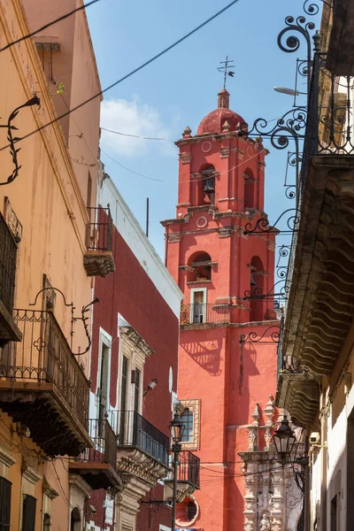 Hermosa Vista Famosa Ciudad Guanajuato México —  Fotos de Stock