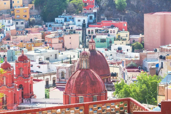Prachtig Uitzicht Beroemde Stad Guanajuato Mexico — Stockfoto