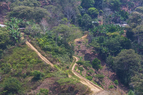 Camino Rural Honduras — Foto de Stock