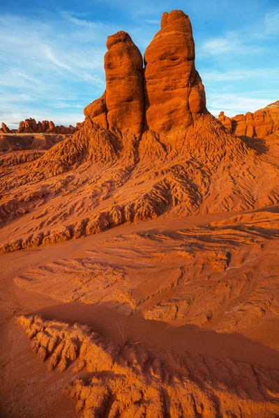 Песчаники Юте Сша Необычные Пейзажи — стоковое фото