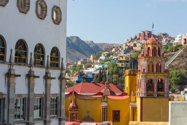 Vacker Utsikt Över Den Berömda Staden Guanajuato Mexiko — Stockfoto
