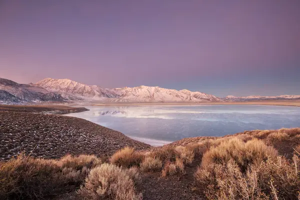 Belle Scène Nature Début Hiver Paysages Sierra Nevada États Unis — Photo