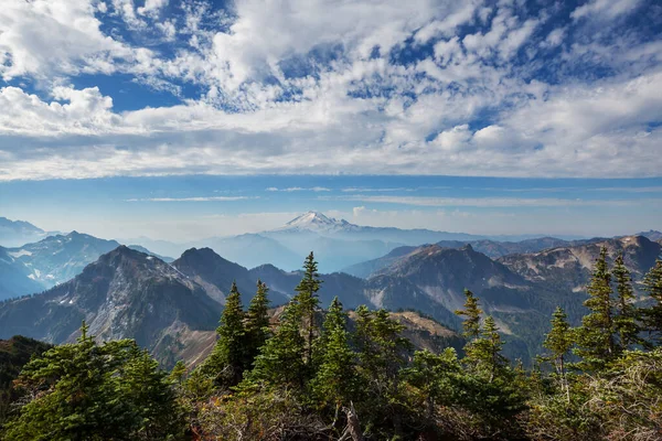 Bella Vetta Montagna North Cascade Range Washington Usa — Foto Stock