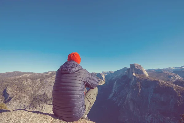Wanderung Yosemite Gebirge Usa — Stockfoto